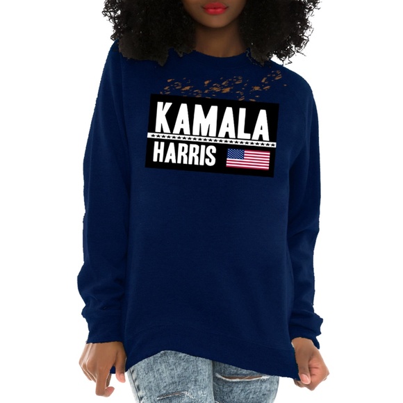 Kamala Harris sweatshirt navy - Picture 1 of 1